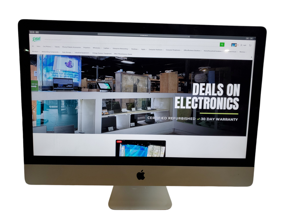 Apple iMac 27" 5K 2014, i5-4690, 32GB RAM, 500GB HDD
