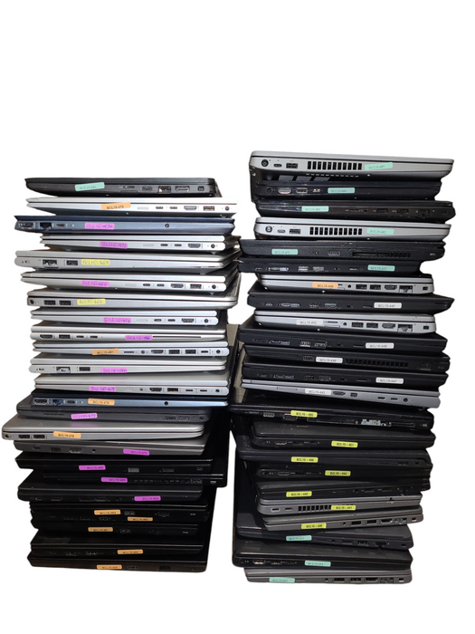 Lot 47x B/C-Grade Lenovo/DELL/HP 10-12 Gen Laptops (BCL15-06)