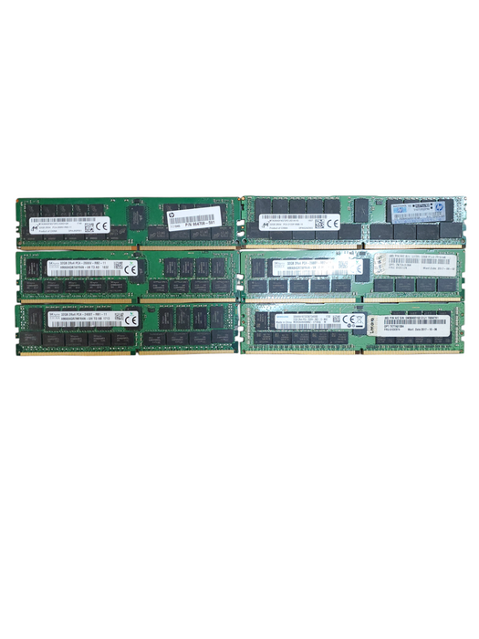 Lot of 6x 32GB DDR4  Server RAM | Assorted brand