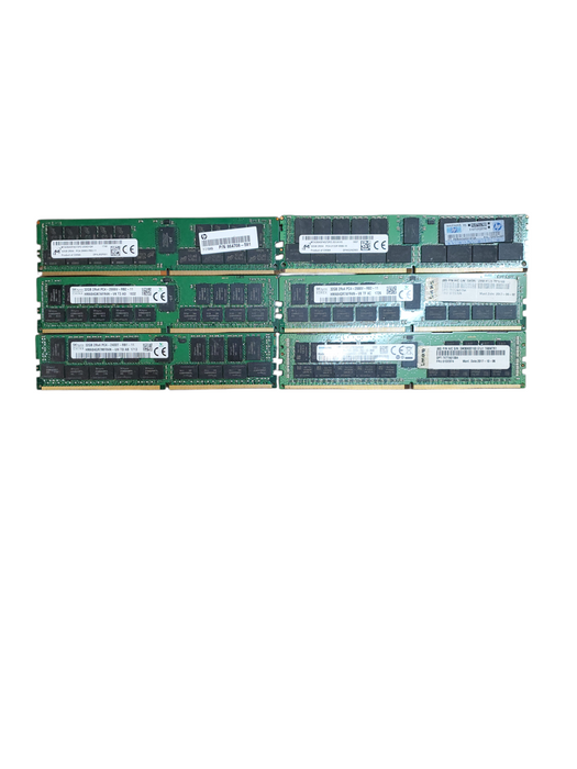 Lot of 6x 32GB DDR4  Server RAM | Assorted brand