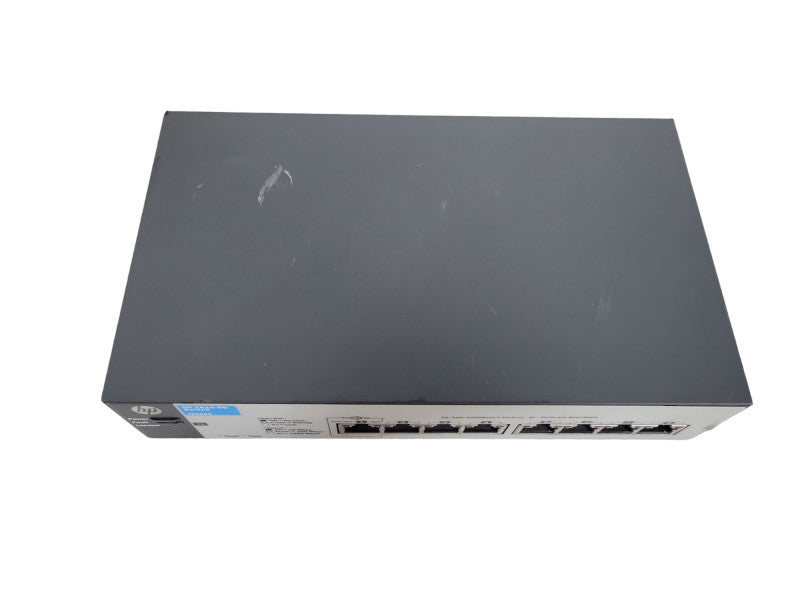 HP 1810-8G Model J9802A Managed 8-Port PoE Network Switch !