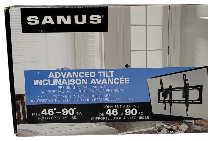 Open-Box Sanus VLT6-B3 46\\"-90\\" Advanced tilt premium TV wall mount _