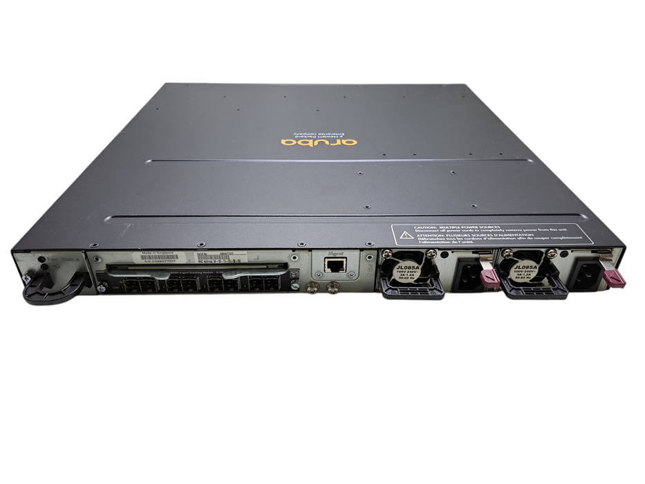 HPE Aruba 3810M JL075A 16-Port 10GbE SFP+ Switch w/ Dual AC + JL084A Stacking
