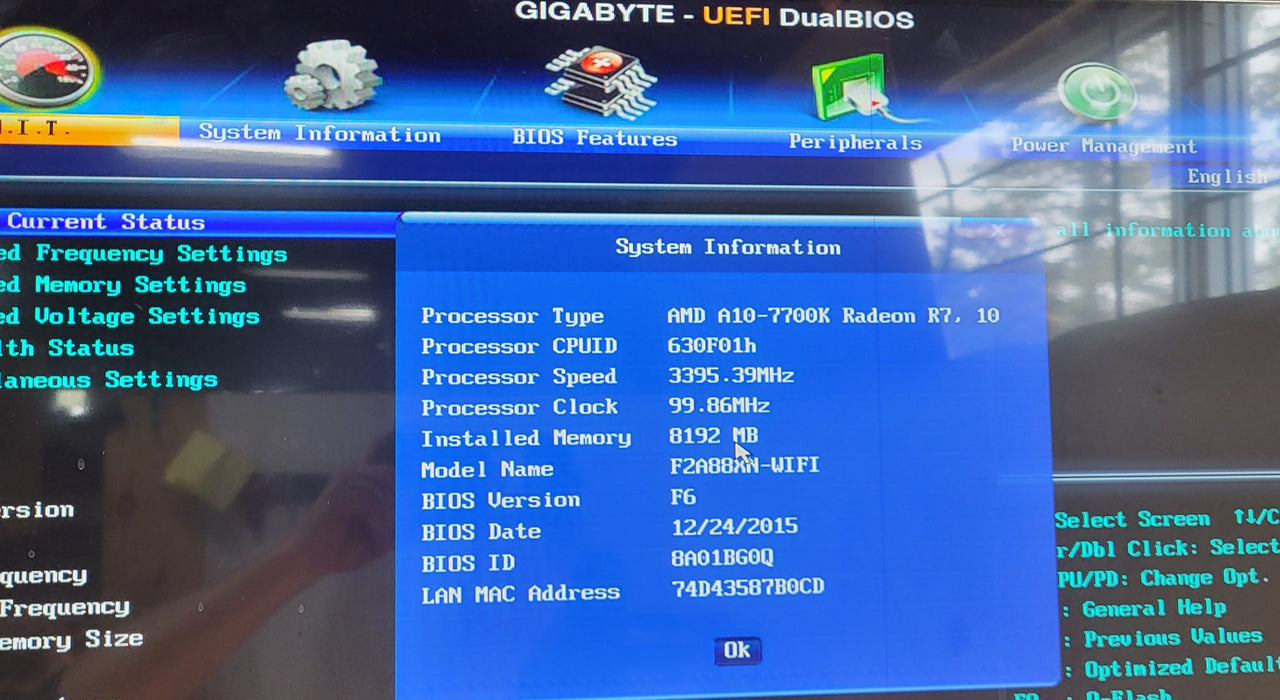 Custom PC F2A88XN-WIFI | AMD A10-7700k Radeon R7| 8GB DDR3 | 1TB HDD