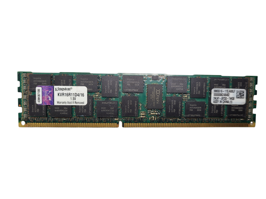 Lot of 29x Kingston 16GB 2Rx4 PC3-12800R-RDIMM DDR3 Server Memory