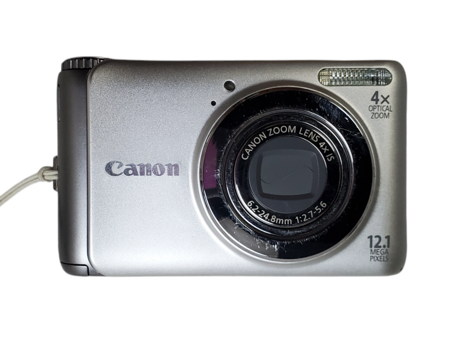 Canon PowerShot A3100 IS 12.1MP Digital Camera - No Battery