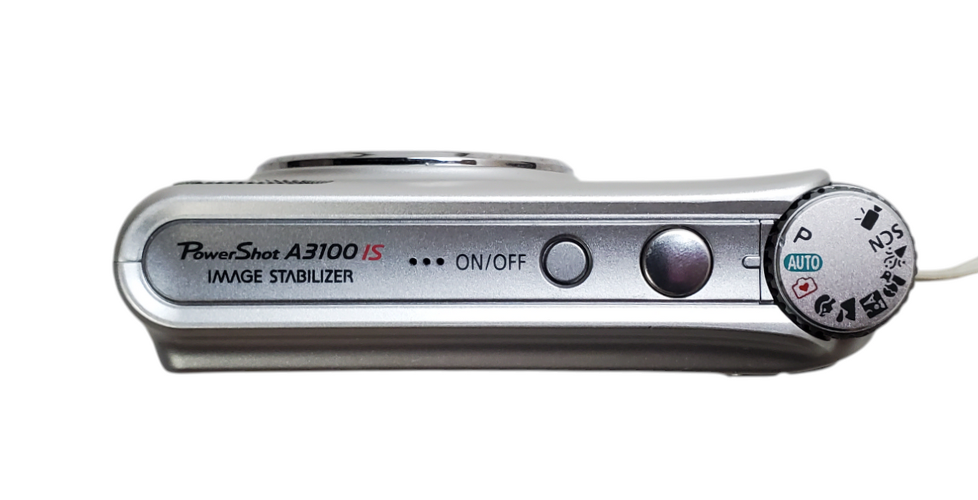 Canon PowerShot A3100 IS 12.1MP Digital Camera - No Battery