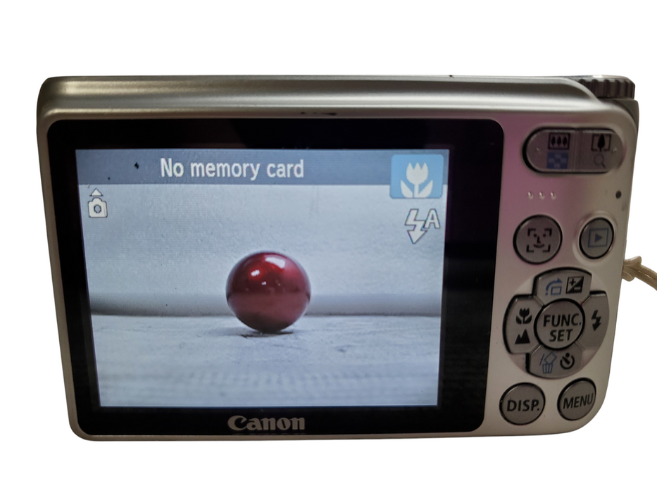 Canon PowerShot A3100 IS 12.1MP Digital Camera - No Battery