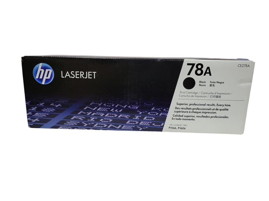 NEW HP 78A Black LaserJet Toner Cartridge CE278A for LaserJet Pro P1566