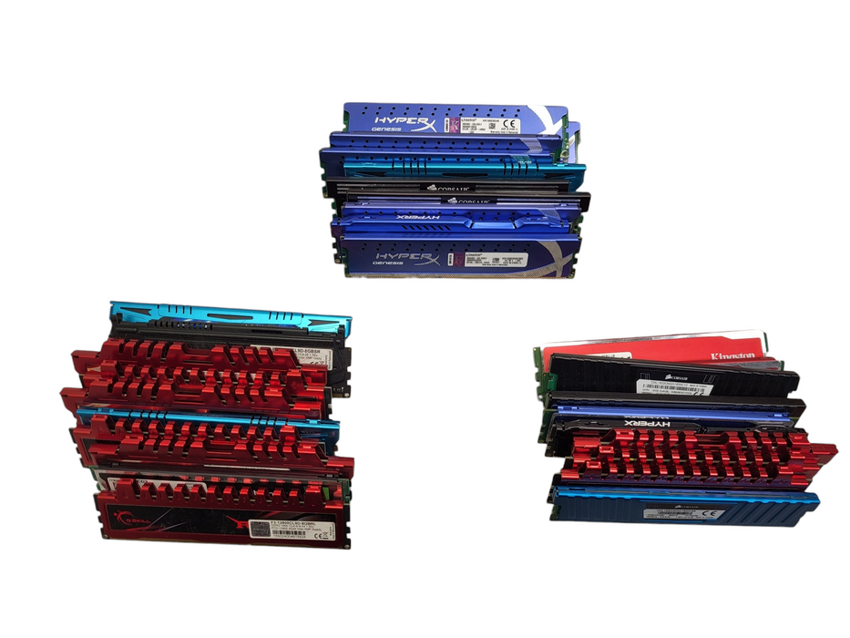 Lot of 30x Assorted Brand Desktop/Gaming 4GB PC3/DDR3 RAMs