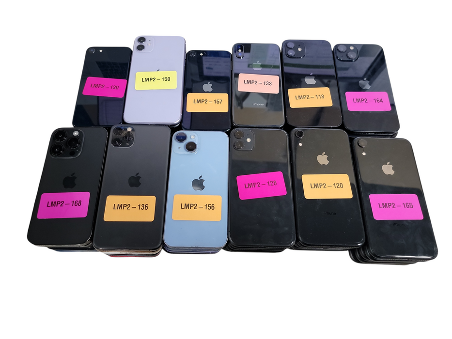 Lot of 60x Apple iPhone [A19xx - A28xx | B Condition][LMP2-3]