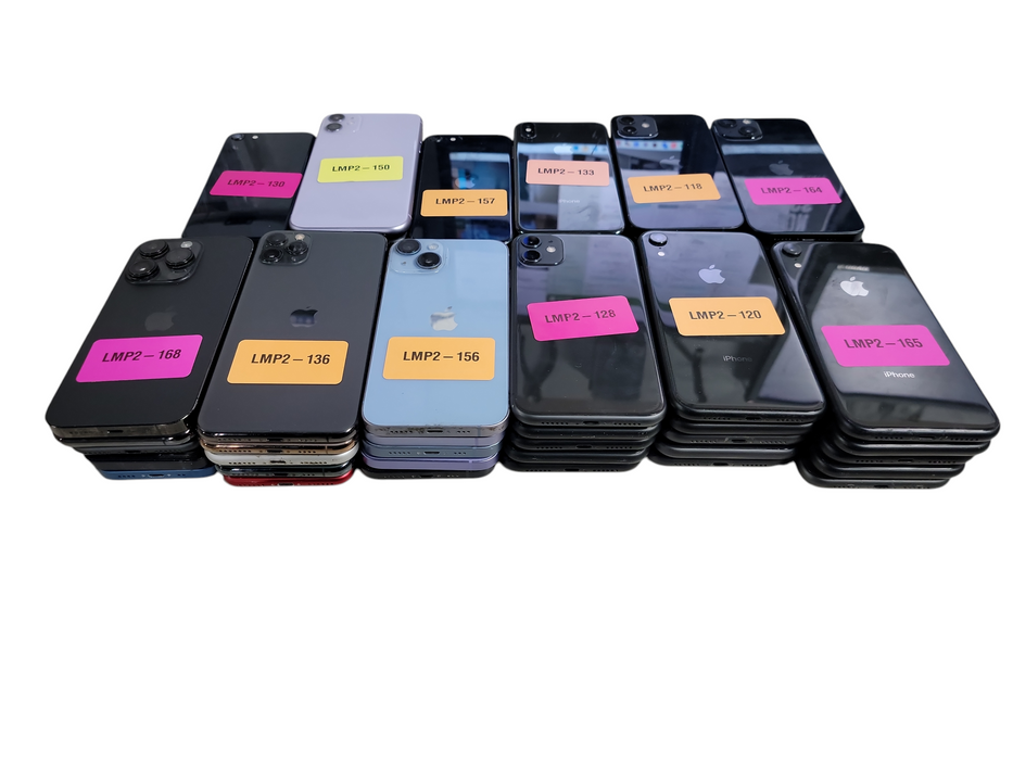 Lot of 60x Apple iPhone [A19xx - A28xx | B Condition][LMP2-3]