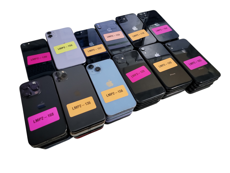 Lot of 60x Apple iPhone [A19xx - A28xx | B Condition][LMP2-3]