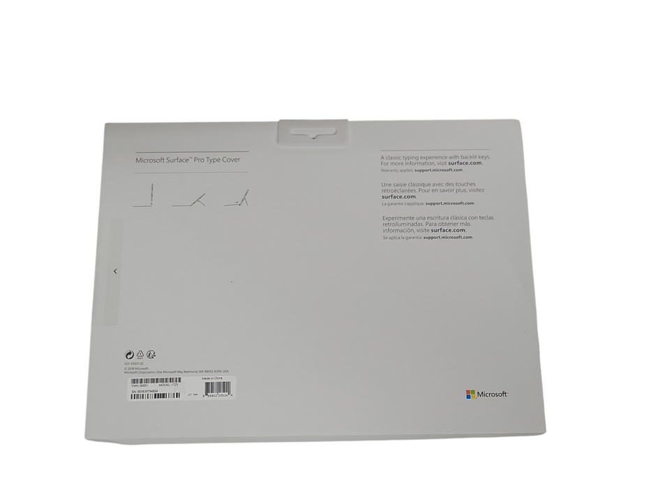 New Microsoft Surface Pro Type Cover 1725