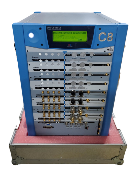 Elektrobit PROPSIM C8 Wideband Multichannel Radio Channel Emulator w/ Case