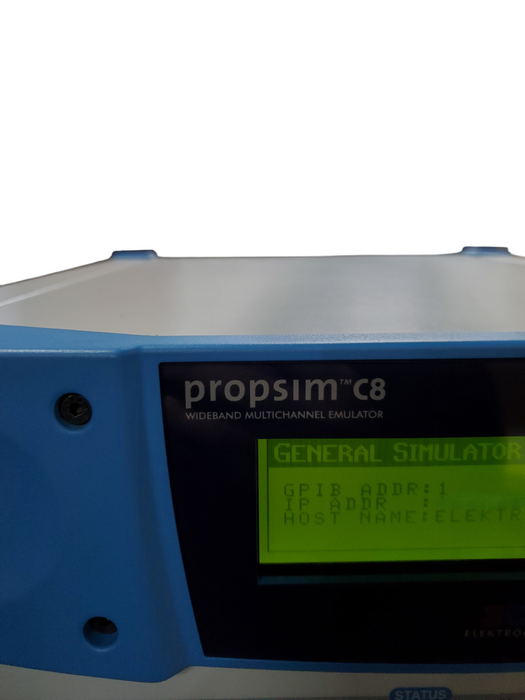 Elektrobit PROPSIM C8 Wideband Multichannel Radio Channel Emulator w/ Case
