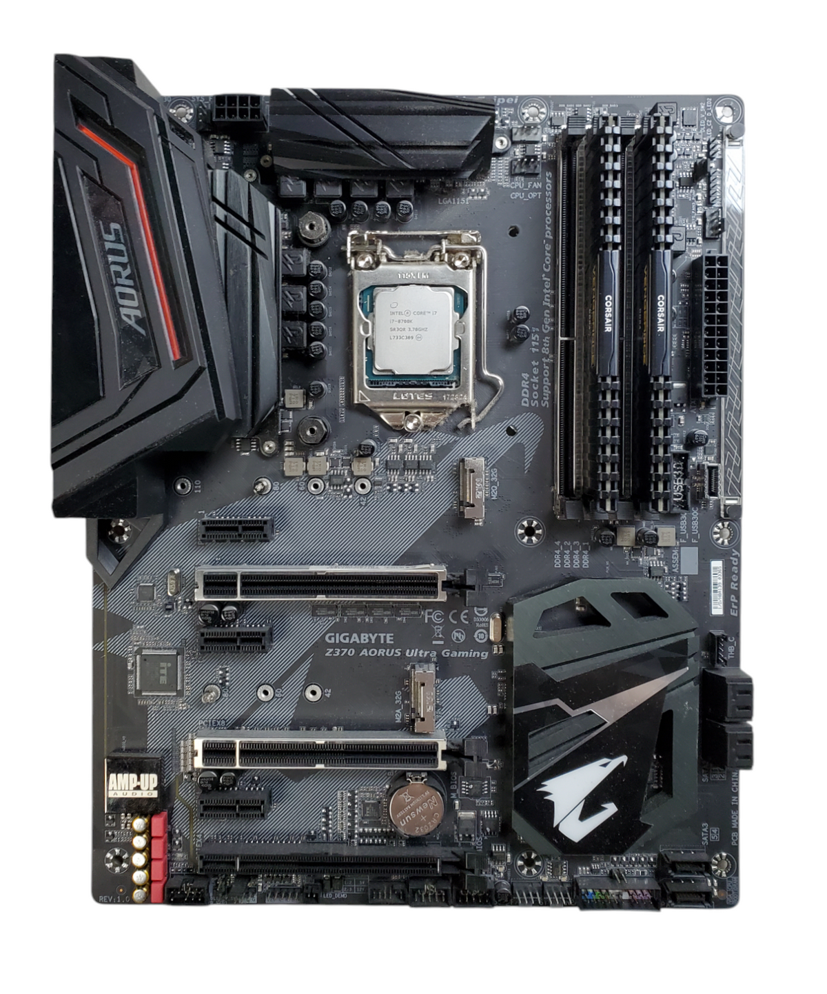 Gigabyte Z370 Aorus Ultra Gaming - Intel Core i7-8700K 16GB DDR4 w