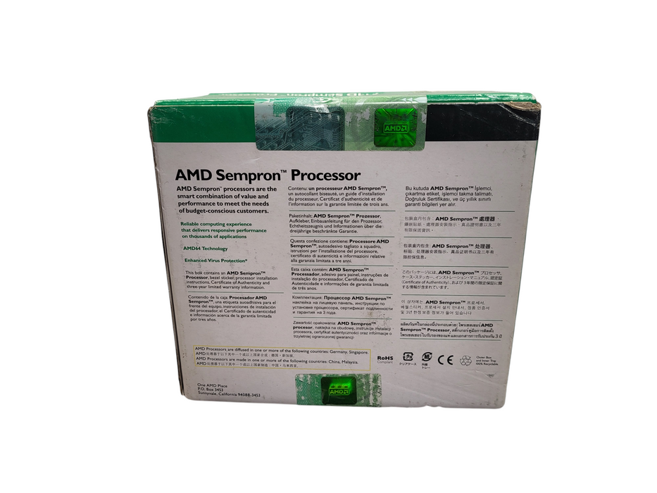 Brand New AMD Sempron 64 3000+ Socket AM2 CPU Processor SDA3000IAA3CN