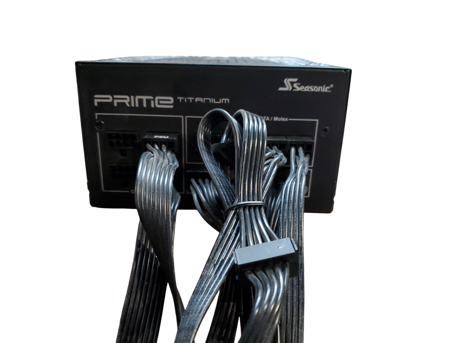 Seasonic Prime Titanium 650W PSU, 80 Plus Titanium, Fully Modular