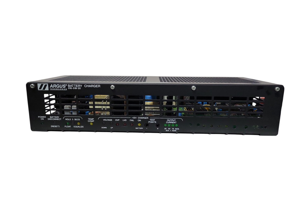 ARGUS Battery Charger Model Argus 12V/20A for MTR2000 Quantar Repeaters 12 VDC