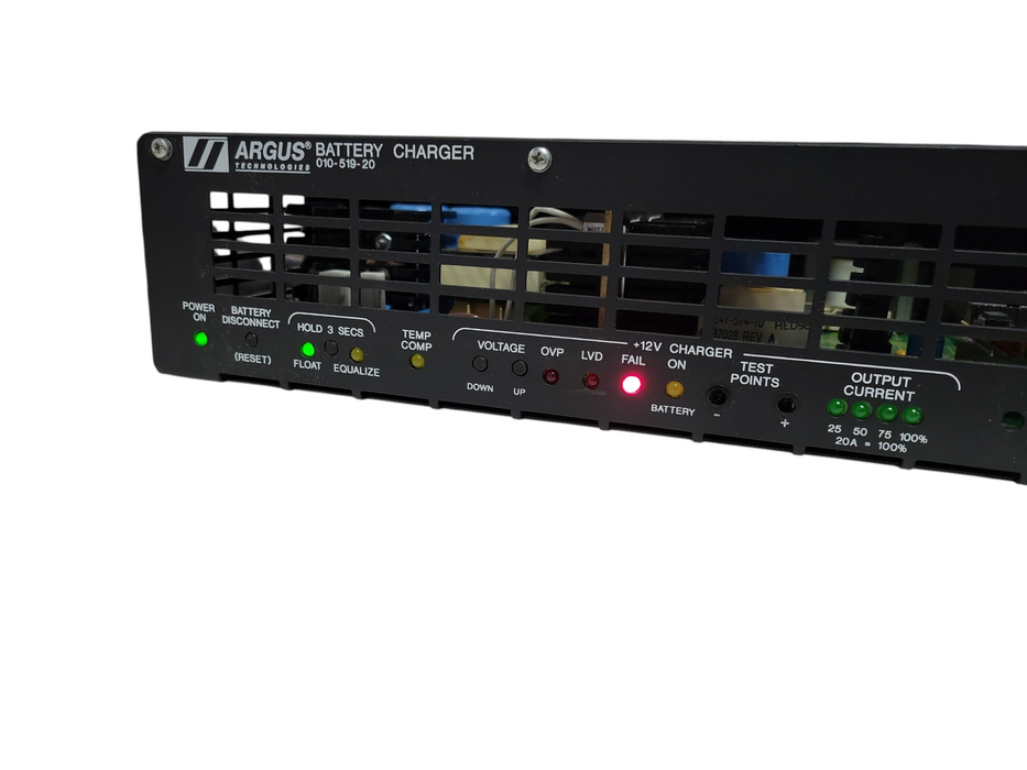 ARGUS Battery Charger Model Argus 12V/20A for MTR2000 Quantar Repeaters 12 VDC