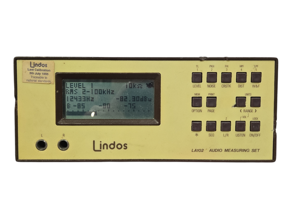 Lindos LA102 Audio Measure Set