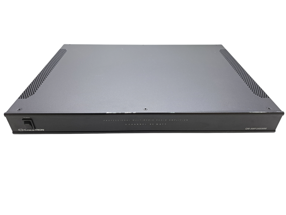 Crestron QM-AMP3X80MM Professional Multimedia Audio Amplifier 3-Channel 80W