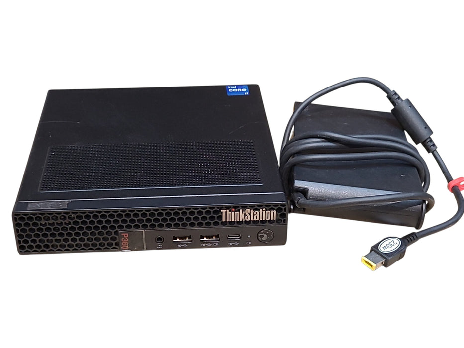 Lenovo ThinkStation P360 Tiny i7-12700T 16GB DDR5 512GB NVMe T400 GPU 230W AC