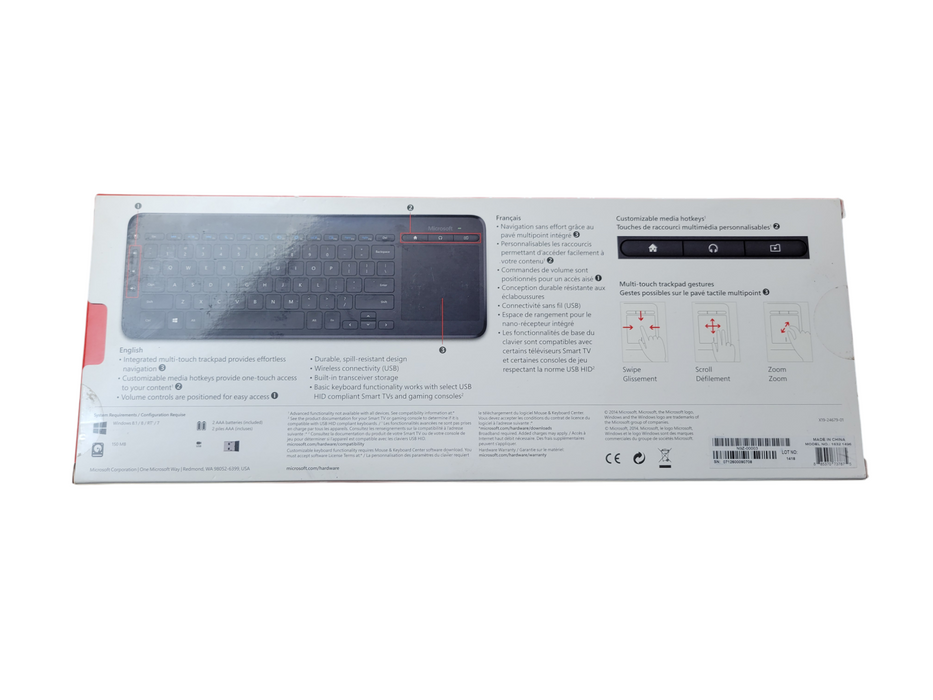 MICROSOFT All-In-One Keyboard