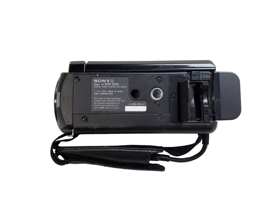Sony Handycam DCR-SX45 Digital Video Camera Recorder w/ Battery