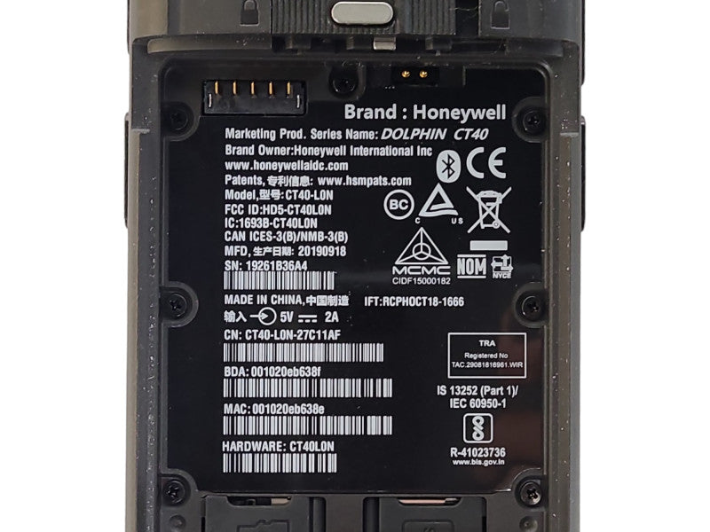 Honeywell Dolphin CT40-L0N Mobile Computer Scanner, READ