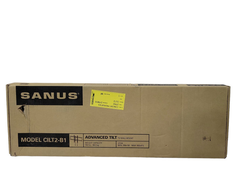Open-Box Sanus CILT2-B1 Advanced tilt premium TV wall mount _