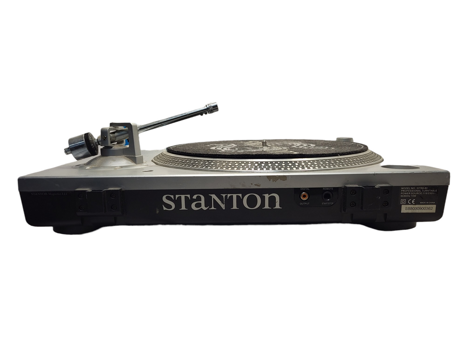 Stanton STR8-80 Direct Drive DJ Turntable Vintage Professional READ