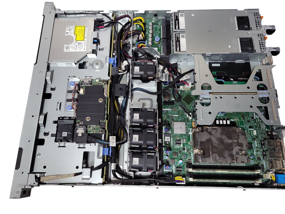 Dell Poweredge EMC R350 - Xeon E-2374G 3.70 GHz 32GB DDR4 PERC H755  2x 600W PSU