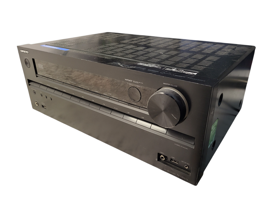 Onkyo TX-NR616 7.2-Channel Network Audio & Video A/V Receiver HDMI READ