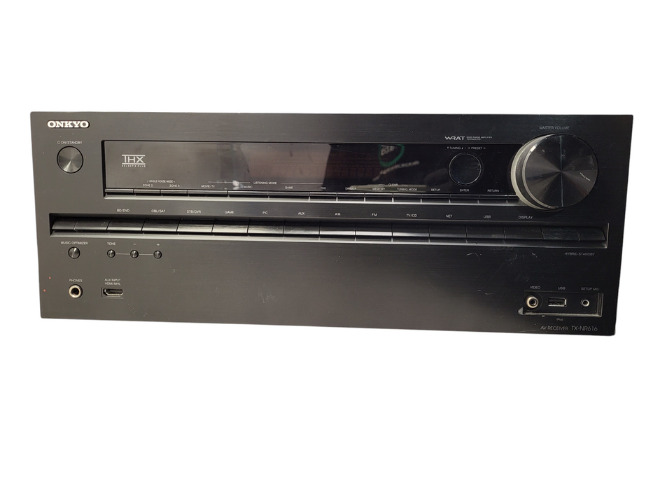 Onkyo TX-NR616 7.2-Channel Network Audio & Video A/V Receiver HDMI READ