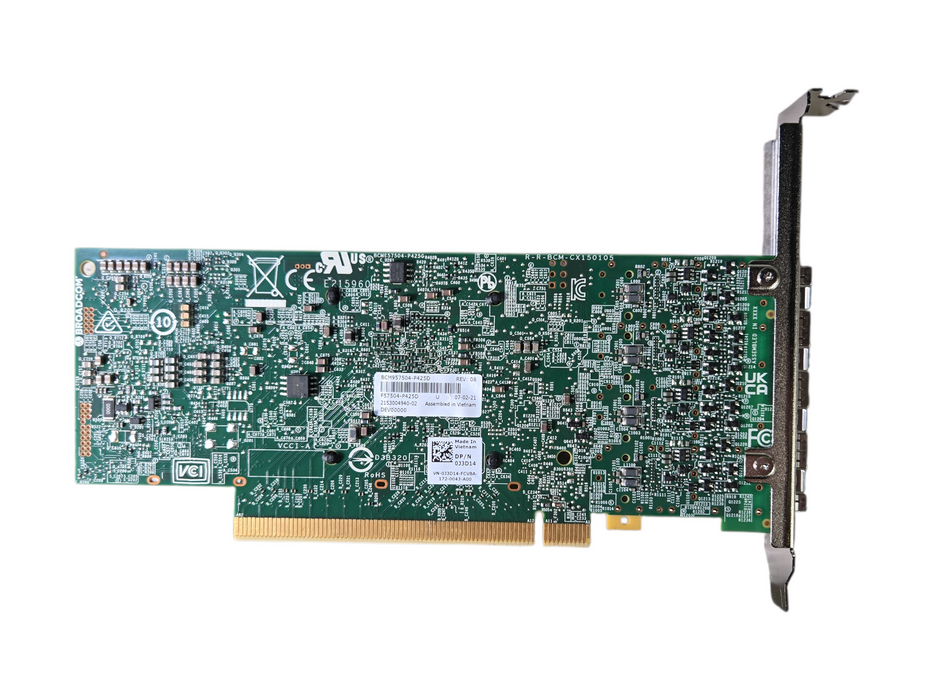 BROADCOM P425G NIC 25GBE SFP28 QUAD PORT BCM957504-P425G