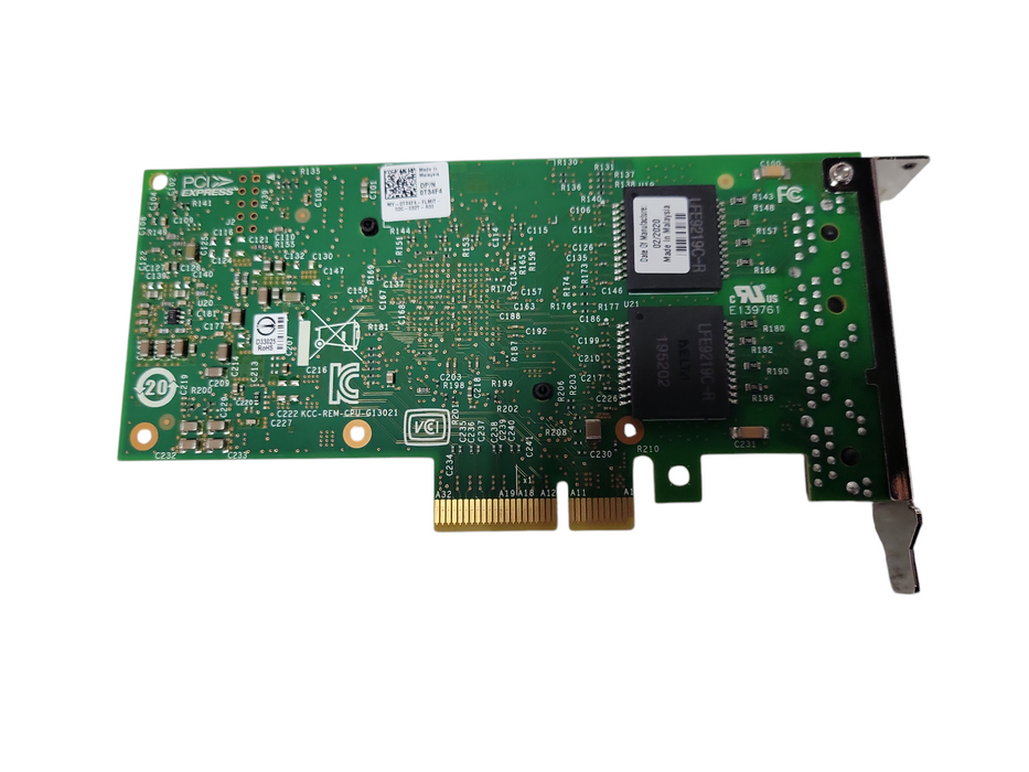 Dell Intel i350-T4 Quad Port 1GbE Gigabit PCI-E Network Adapter Card