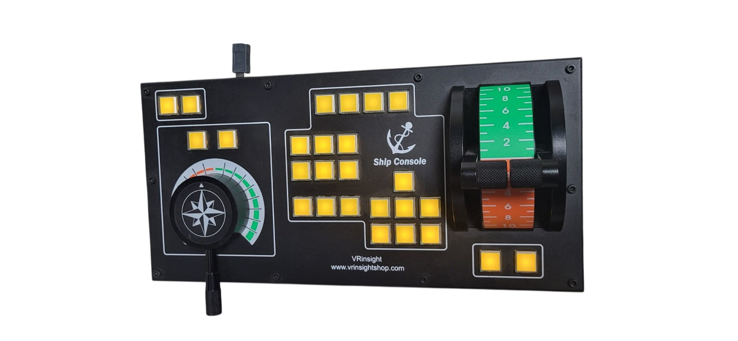 VRinsight Ship Console Marine Ship Simulator Control Panel USB