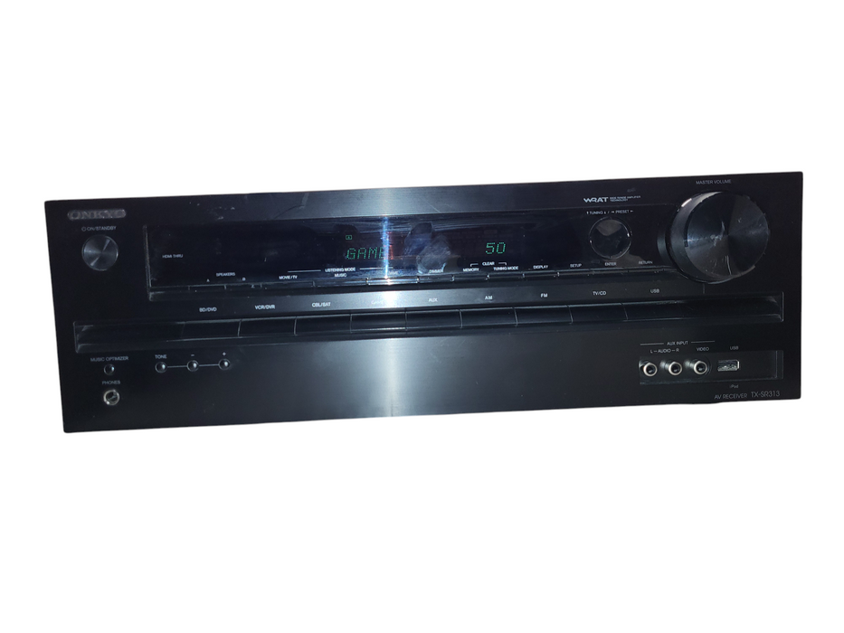 Onkyo TX-SR313 5.1 Channel Home Theater Receiver Black
