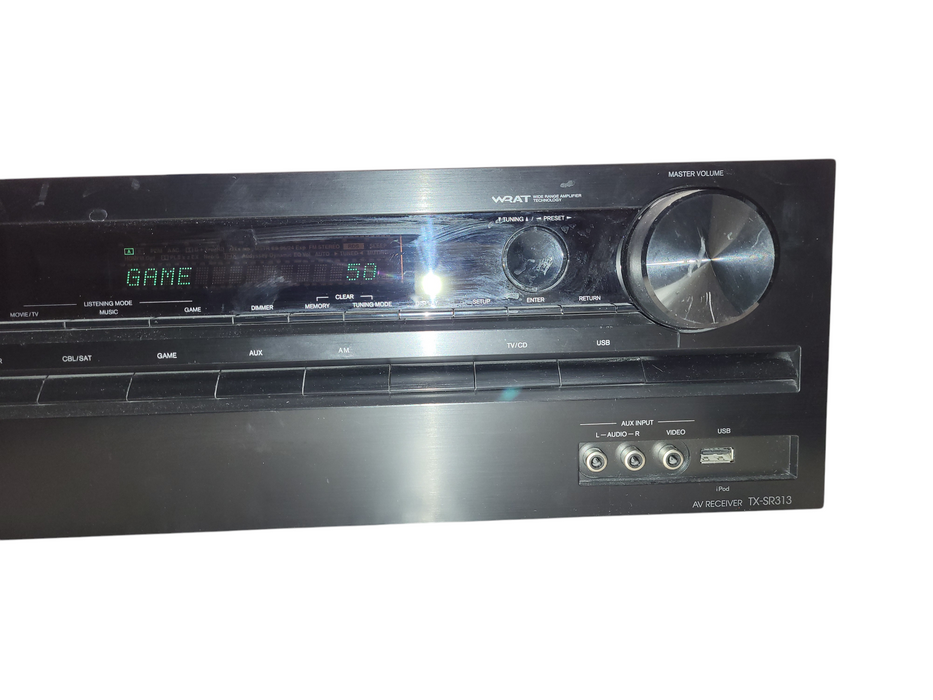 Onkyo TX-SR313 5.1 Channel Home Theater Receiver Black