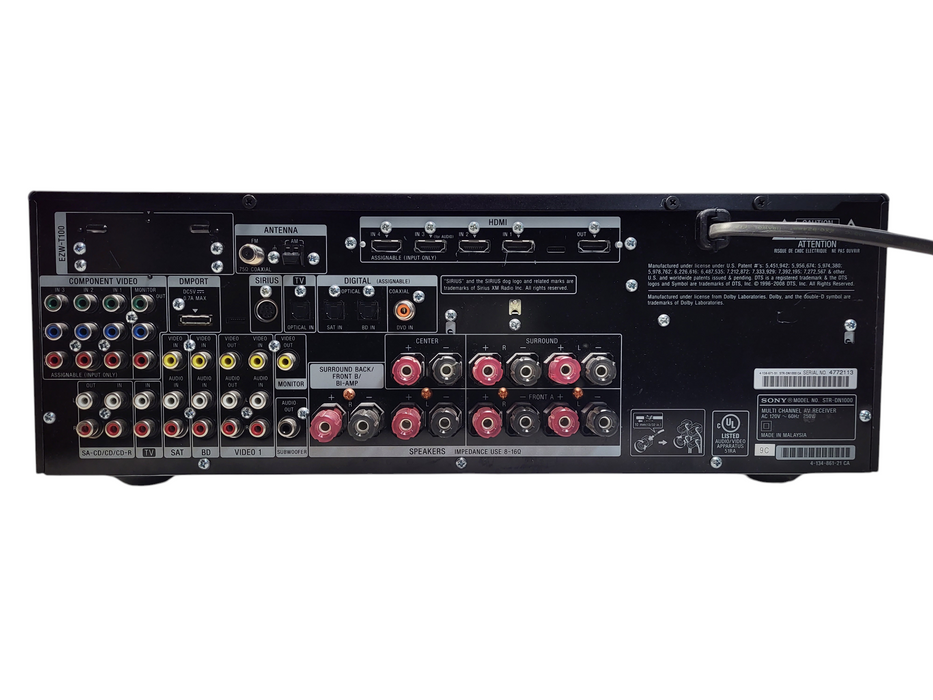 Sony STR-DN1000 A/V Receiver STR-DN1000 READ