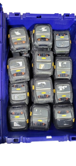 Lot of 53x Zebra ZQ510 Mobile Thermal Label Printer ZQ51-AUN0100-00 | No Battery