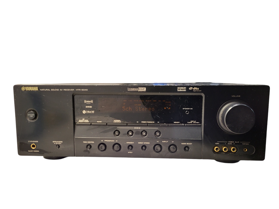 Yamaha HTR-6040 Receiver 5.1 Channel no Remote