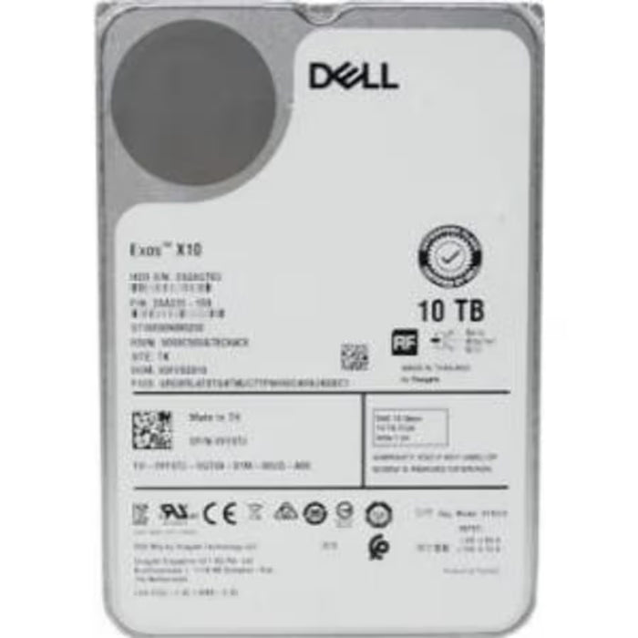 0YF87J Dell Exos X10 10TB SAS 12Gb/s 7.2K 3.5" Hard Drive