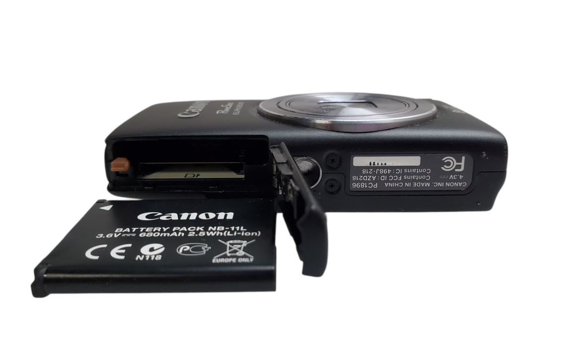 Canon Powershot ELPH 120 IS 16.0MP Digital Camera w/ Battery *READ*