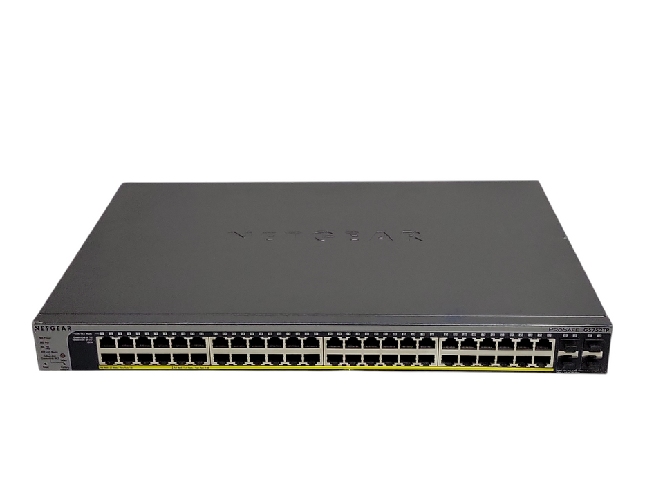 NetGear ProSafe 48-Port Gigabit Smart Switch with PoE and 4 SFP Ports GS752TP