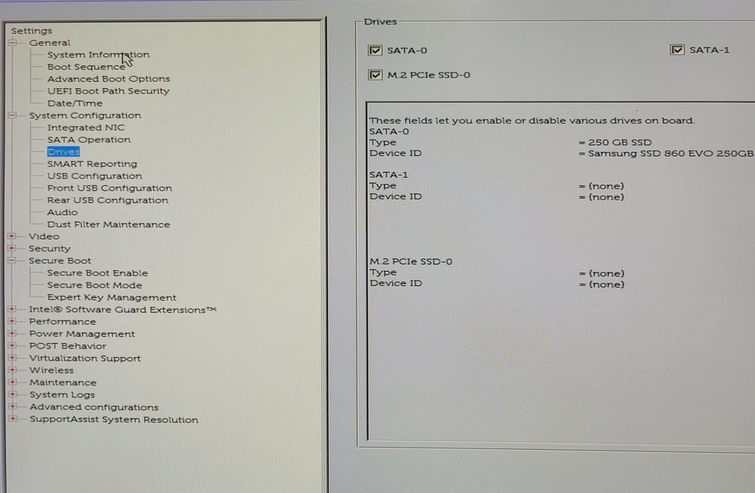 Dell OptiPlex 3060 Micro, Core i5-8500T 2.10GHz 8GB DDR4, 250GB SATA SSD