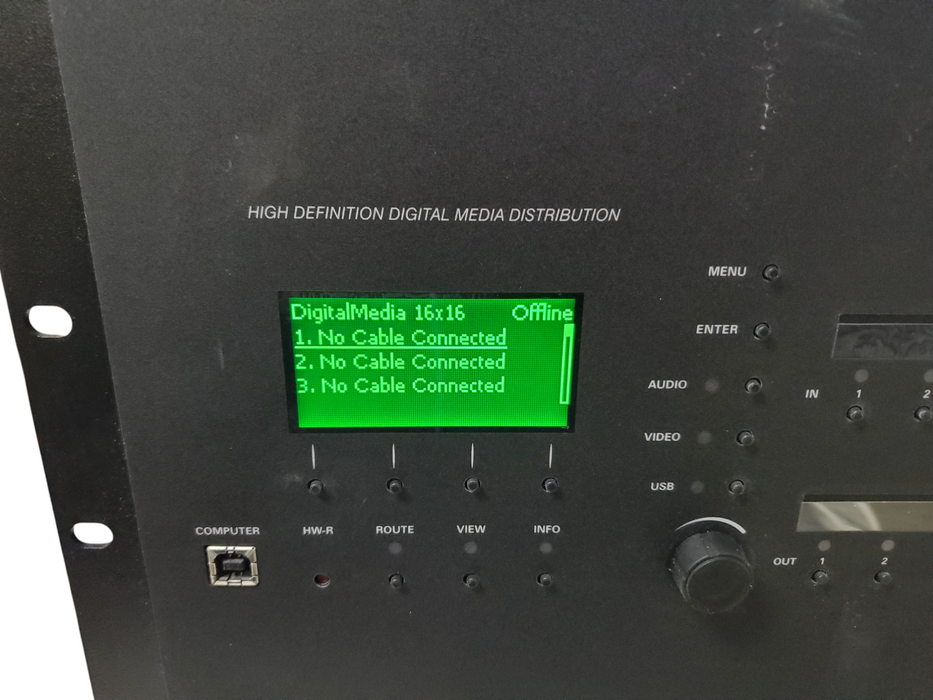Crestron DM-MD16X16 DigitalMedia Matrix Switcher