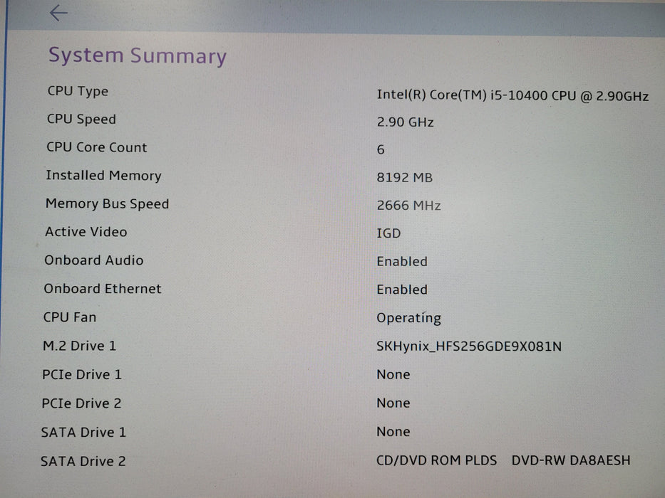 Lenovo ThinkCentre M70C SFF, Core I5-10400 2.90GHz, 8GB DDR4, 256GB SSD